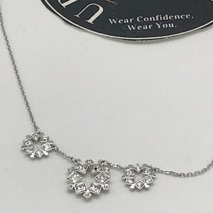 Swarovski star/snowflake necklace